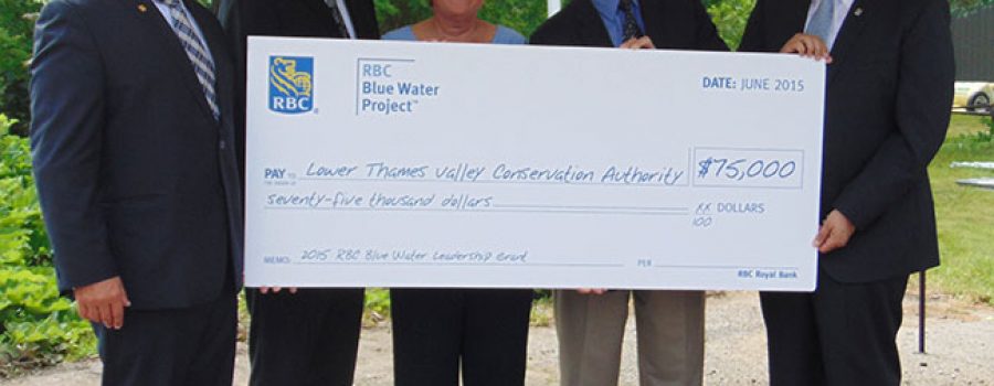 RBC presents big cheque for $75,000 to LTVCA