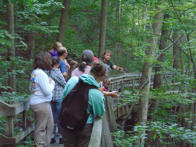 guided evening hike