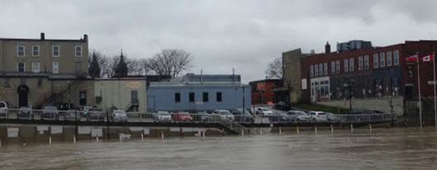 flooding on Thames River