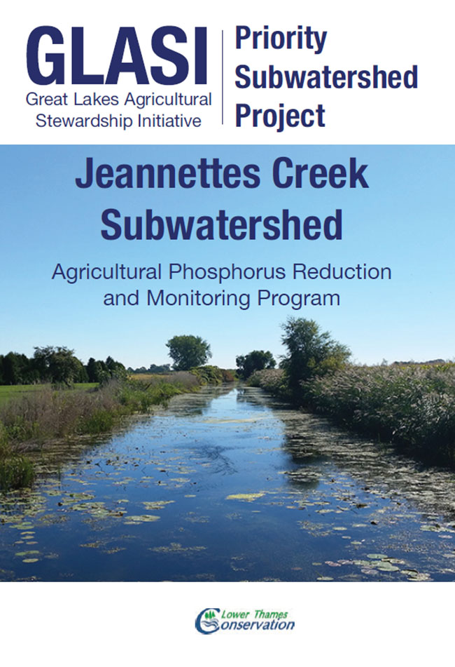 Jeanettes Creek Priority Subwatershed Project cover off booklet