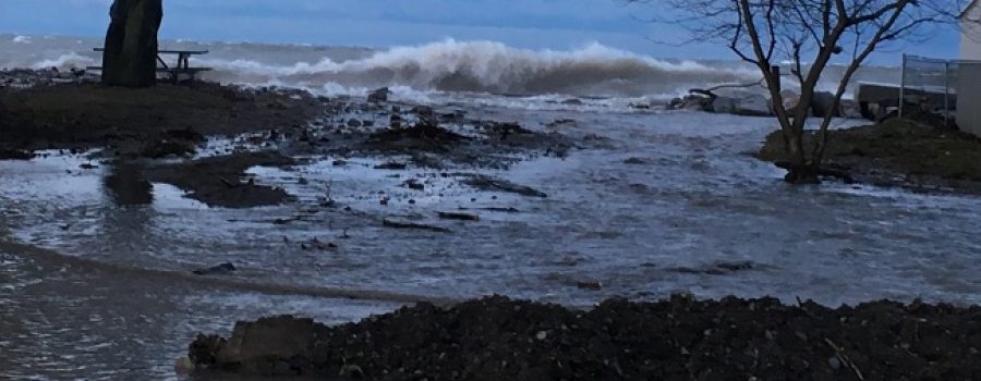 Watershed Conditions – Safety Bulletin – Lake Erie Shoreline – January 18, 2019 – 1:00 p.m.