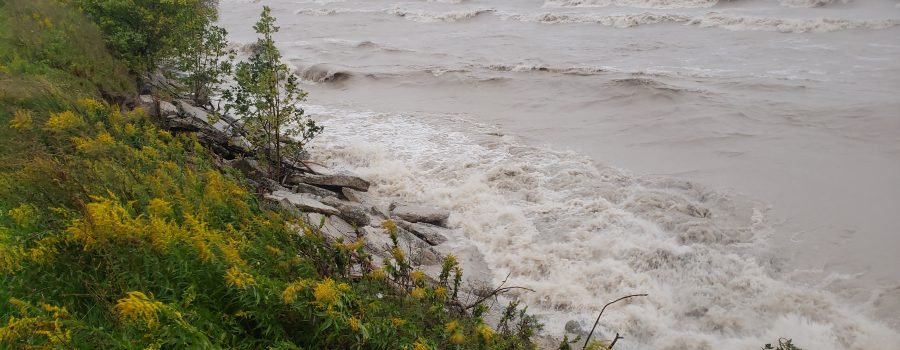 Safety Bulletin – Lake Erie Shoreline and Erie Shore Drive – September 20, 2018 @ 10AM