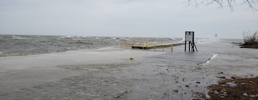 Flood Watch – Lake Erie Shoreline, Erie Shore Drive, Rose Beach Line, and Erieau – Sept 12, 2019 – 4:30 PM