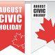 LTVCA Admin Office Closed August 5 Civic Holiday