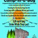 Longwoods ‘Camp – in- a – Bag’ this Summer!